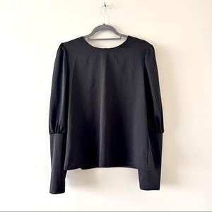 🖤 CBR Long Sleeve Blouse with gold buttons Size Large